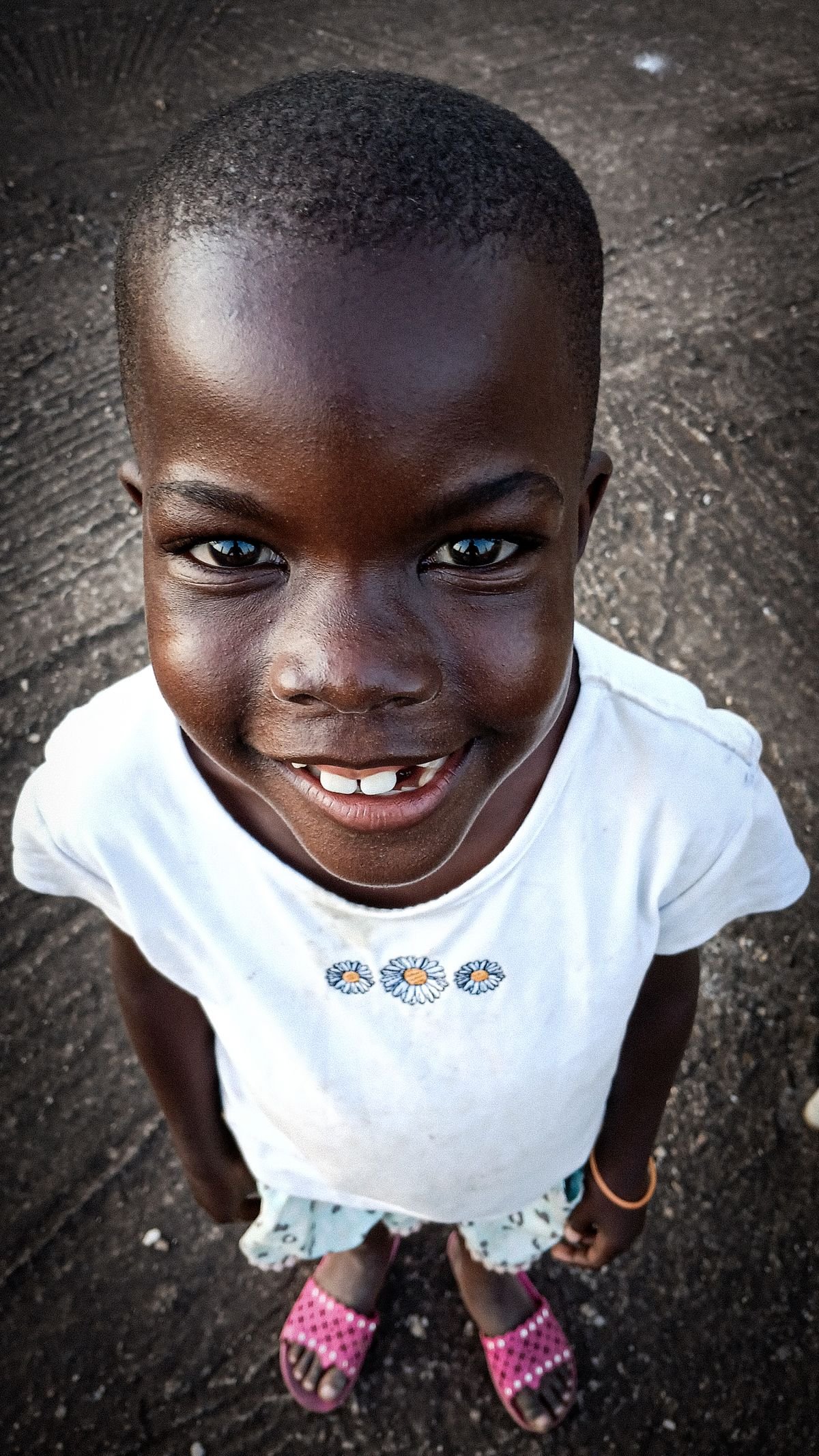 Happy child at Milestone Care