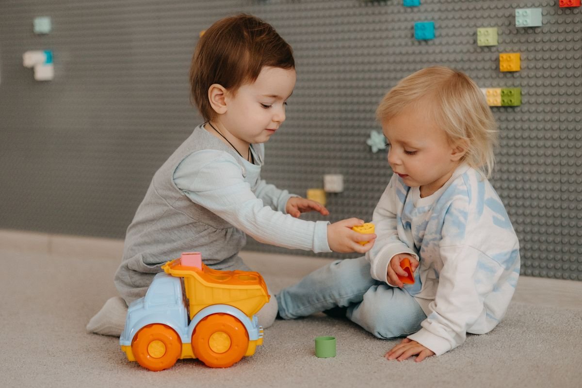 Children building positive social skills